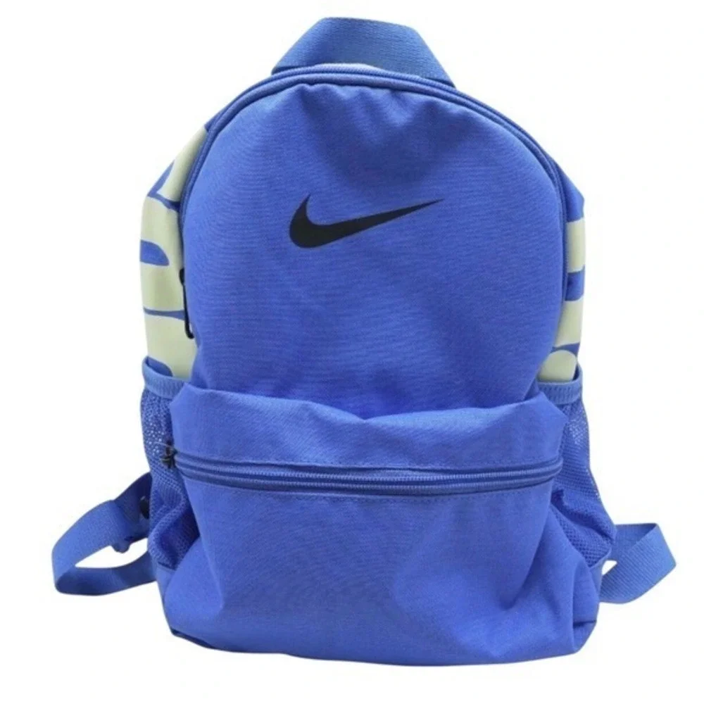 Nike‎ Brasilia JDI Mini Backpack Kids Blue Just Do It BA5559-480 Excellent